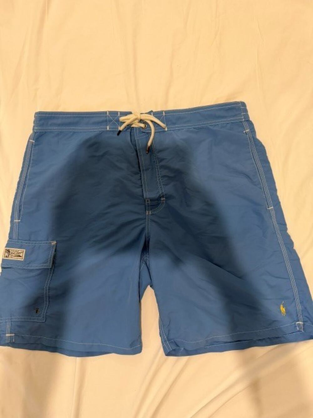 Polo Ralph Lauren Size Large Vintage‎ Y2K Cargo Swim Trunks